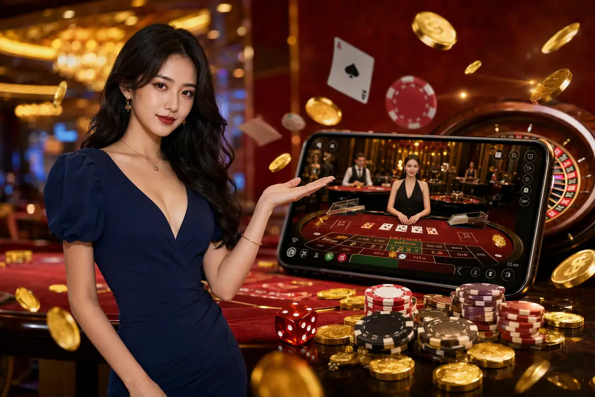 regol33 Casino meja baccarat live dealer